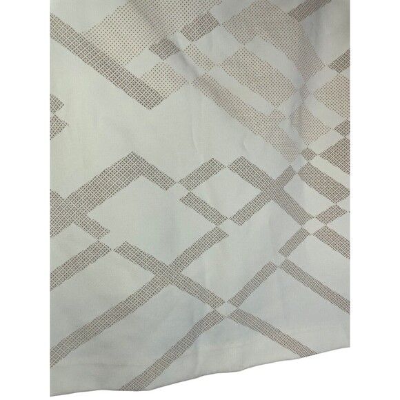 Izod Womens Ivory Plaid Skort Size 10 Golf Tennis PickleBall Rhinestones - Picture 5 of 13